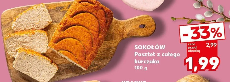 Pasztet z całego kurczaka promocja w Kaufland