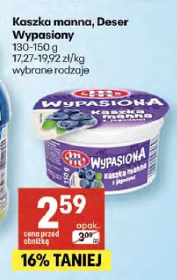 Kaszka manna Wypasiony promocja w Delikatesy Centrum
