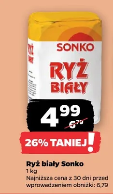 Ryż biały Sonko promocja w Netto