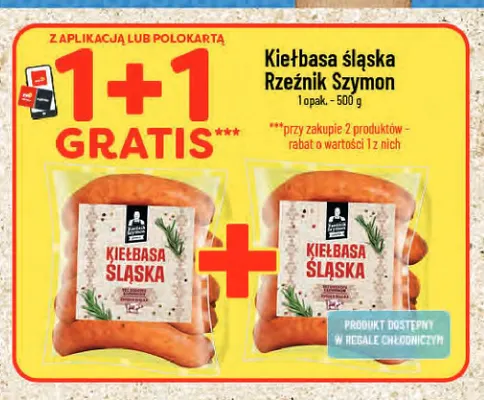 Kiełbasa śląska Rzeźnik Szymon promocja w POLOmarket