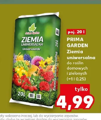 Ziemia uniwersalna Prima Garden promocja w Kaufland