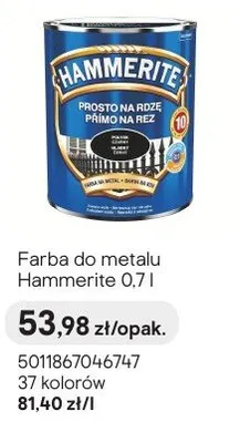 Farba do metalu promocja w Castorama