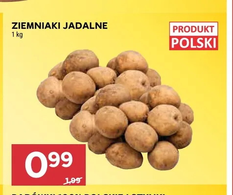 Ziemniaki jadalne polskie promocja w Stokrotka