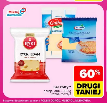 Ser Mozzarella Mlekpol promocja w Carrefour Market