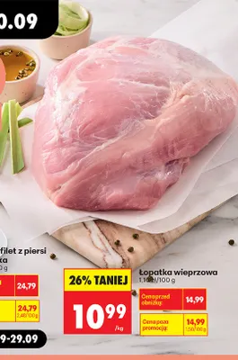Łopatka wieprzowa promocja w Biedronka