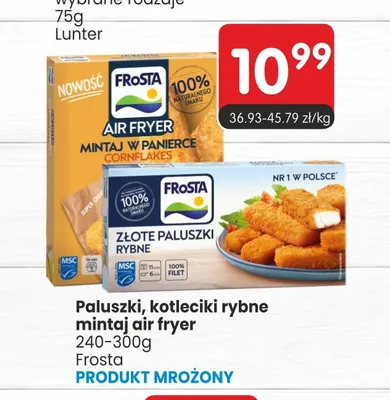 Złote paluszki rybne Frosta promocja w Market Point