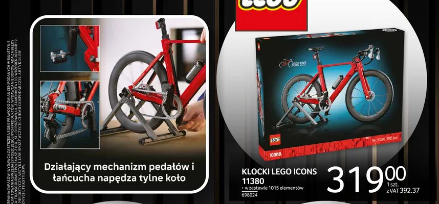 Klocki LEGO Icons 11380 promocja w Selgros