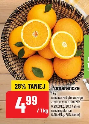 Pomarańcze promocja w POLOmarket