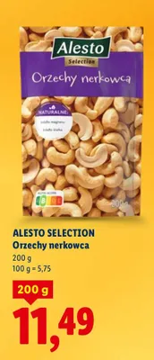 Orzechy nerkowca promocja w Lidl