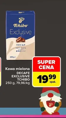 Kawa mielona Decafe Exclusive Tchibo promocja w Carrefour