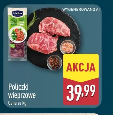 Policzki wieprzowe Skiba promocja w Aldi