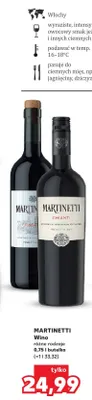 Wino Martinetti Chianti promocja w Kaufland