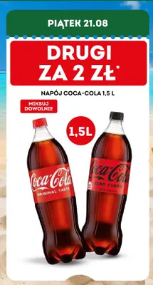Napój gazowany Coca-Cola Original Taste promocja w Żabka