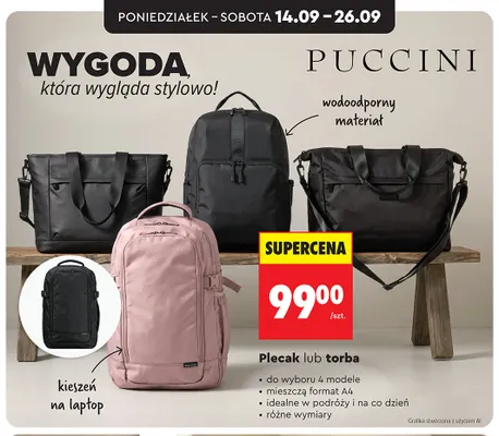 Torba Puccini promocja w Biedronka