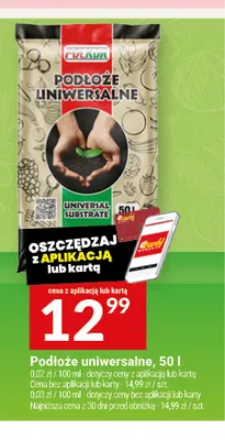 Podłoże uniwersalne 50 l Polkor promocja w Twój Market
