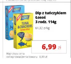 Dip z tuńczykiem Łosoś promocja w Torimpex Toruńska Sieć Sklepów Spożywczych