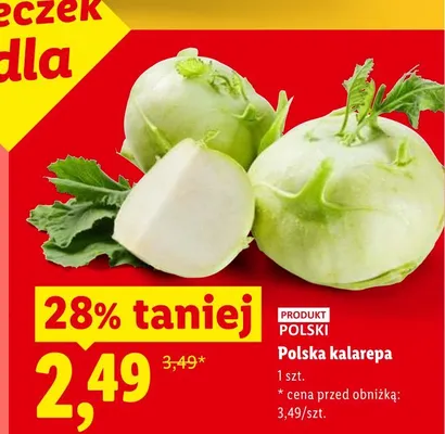 Kalarepa polska promocja w Lidl