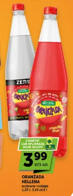 Oranżada Hellena oryginalny smak promocja w Groszek