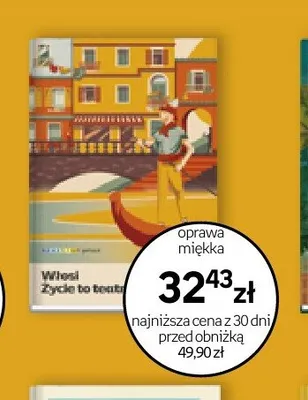 Książka Włosi Życie to teatr promocja w Empik