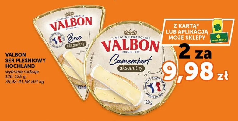 Ser pleśniowy Valbon Hochland promocja w Groszek