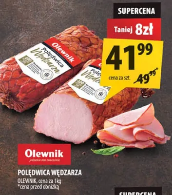 Polędwica wędzarza Olewnik promocja w Arhelan