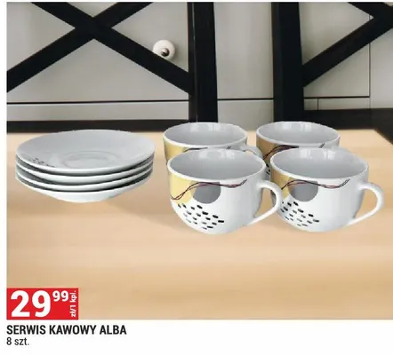 SERWIS KAWOWY ALBA 8 szt. promocja w Merkury Market