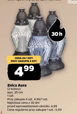 Znicz Aura promocja w Netto
