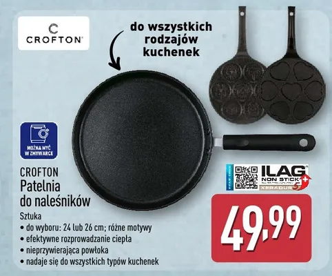 Patelnia do naleśników promocja w Aldi
