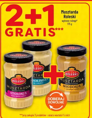 Musztarda Roleski promocja w POLOmarket