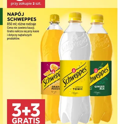 Napój gazowany Schweppes Indian Tonic promocja w Stokrotka