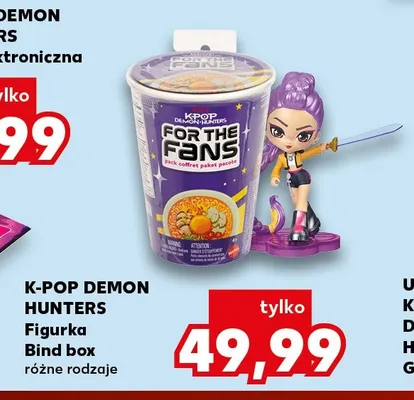 Figurka Bind box K-POP DEMON HUNTERS promocja w BACK TO SCHOOL