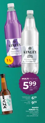 Napój Kinley Tonic Water promocja w Duży Ben