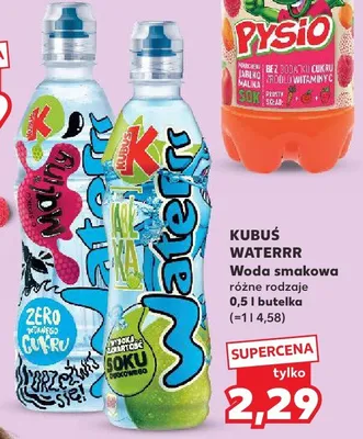 Woda smakowa różne rodzaje promocja w Kaufland