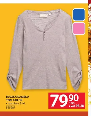 Bluzka damska Tom Tailor promocja w Selgros