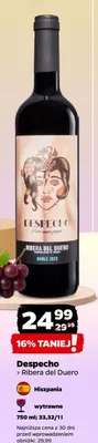Wino Despecho Ribera del Duero wytrawne Hiszpania promocja w Netto