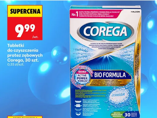 Tabletki do czyszczenia protez zębowych promocja w Biedronka