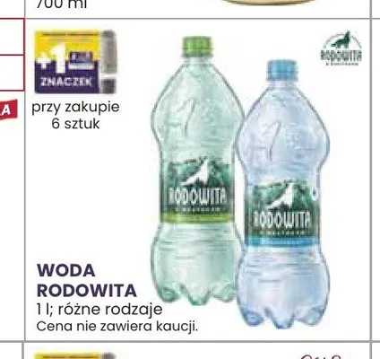 Woda Rodowita promocja w Stokrotka