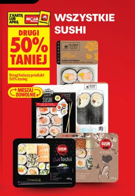Sushi SushiToshii promocja w Biedronka