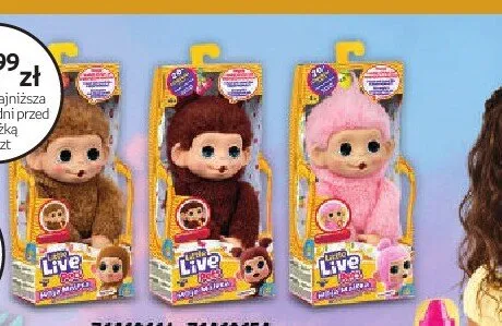 Zabawka Little Live Pets moja małpka promocja w Empik