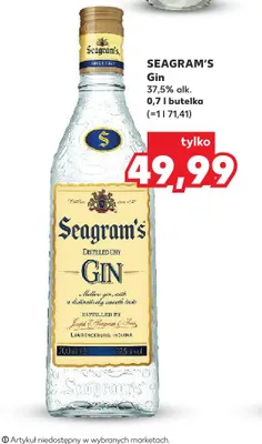 Gin Seagram's promocja w Kaufland
