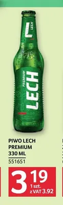 Piwo Lech Premium promocja w Selgros
