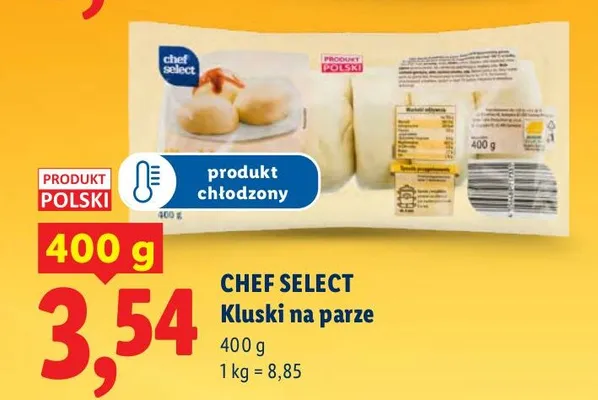 Kluski na parze promocja w Lidl
