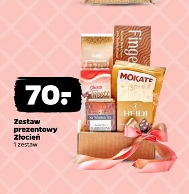 Zestaw prezentowy Złocień promocja w Netto