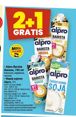Napój sojowy Alpro promocja w Twój Market