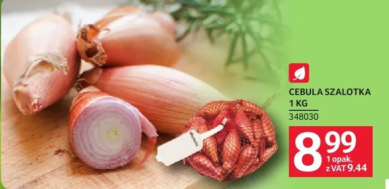 Cebula szalotka 1 kg promocja w Selgros