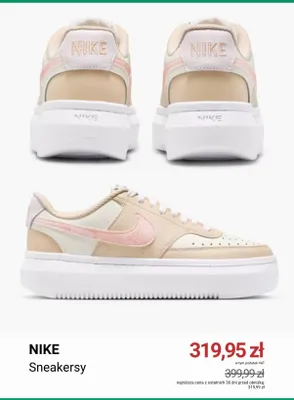Sneakersy Nike promocja w Deichmann
