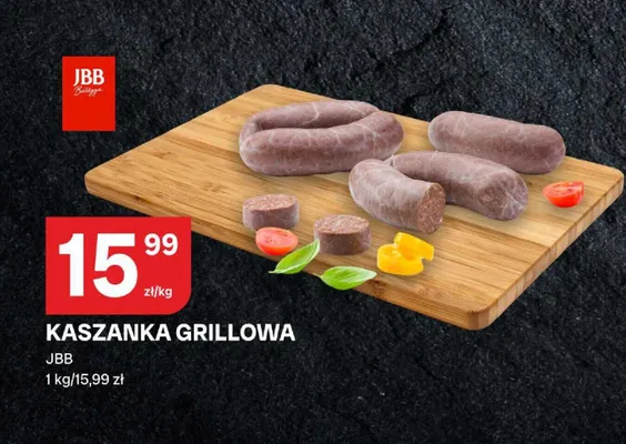 Kaszanka grillowa JBB promocja w Chorten