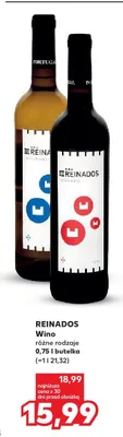 Wino REINADOS promocja w Kaufland