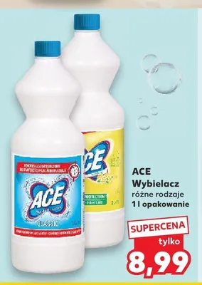Wybielacz Ace Classic promocja w Kaufland