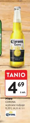 Piwo Corona Extra promocja w Intermarche